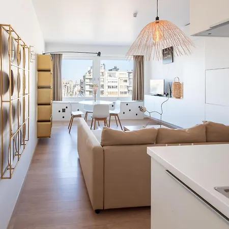 Апартаменты Near Belgian Coast With Sea View Остенде