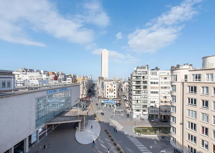 Near Belgian Coast With Sea View Apartment