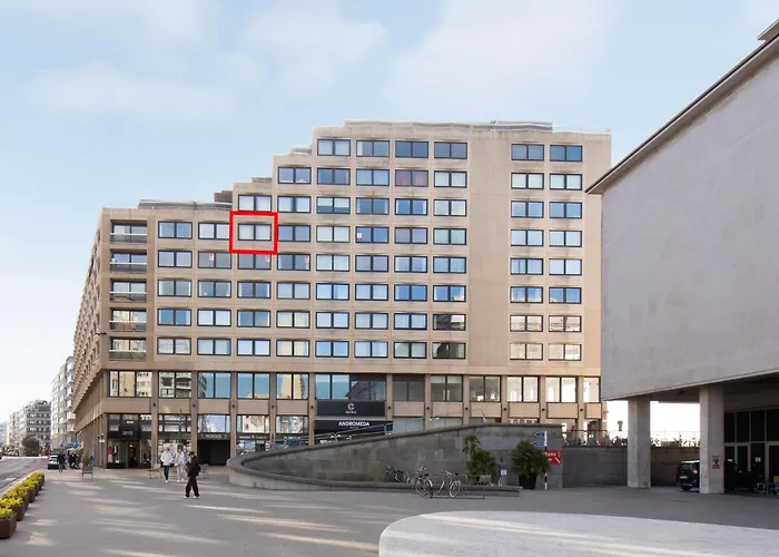 Apartment Near Belgian Coast With Sea View
